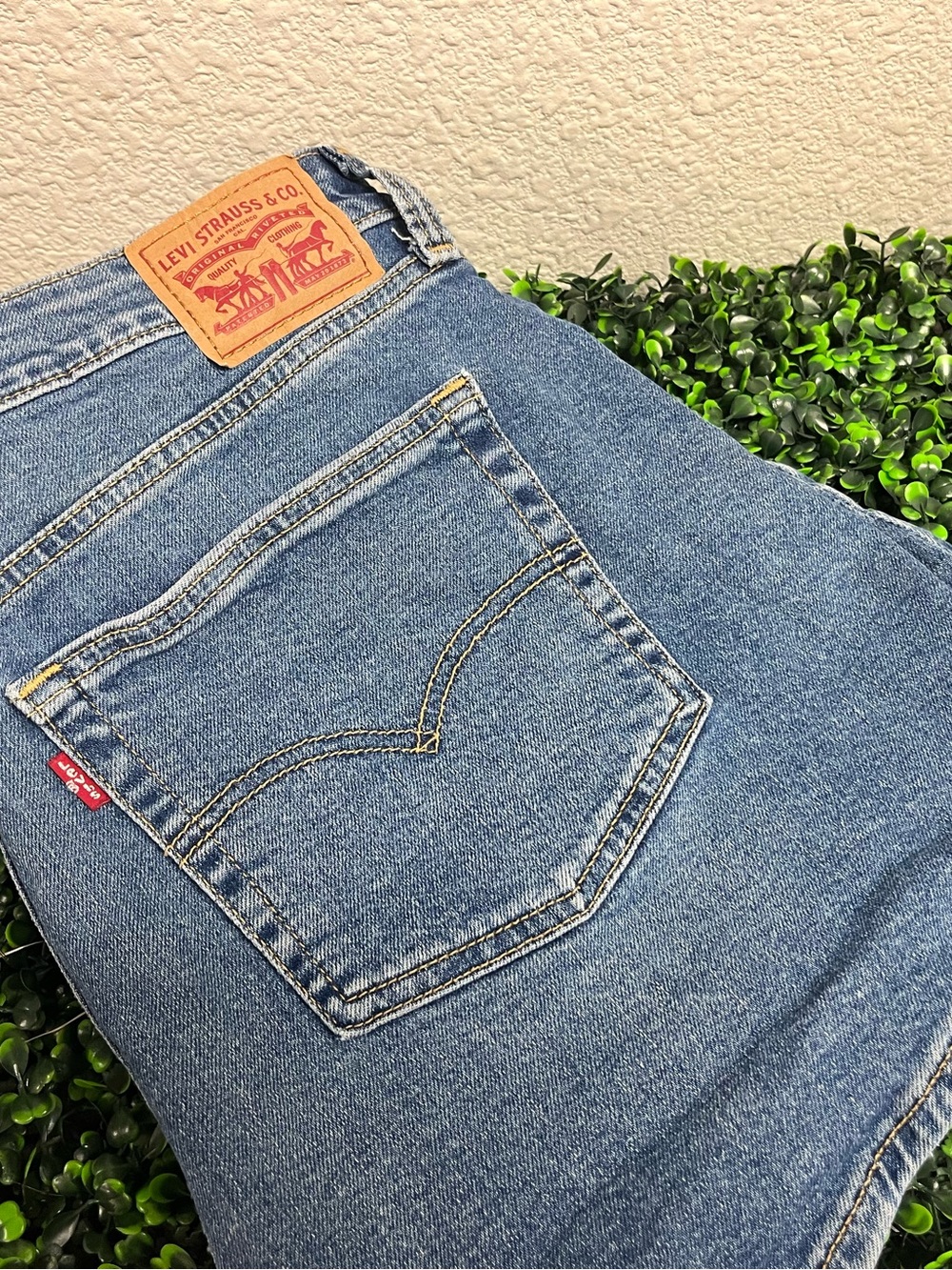 Levis Denim Shorts A-line Shorts 32